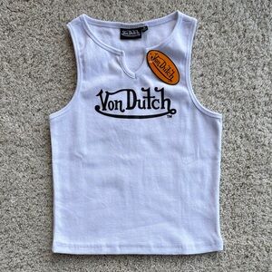 NWT Von Dutch Cropped Tank
